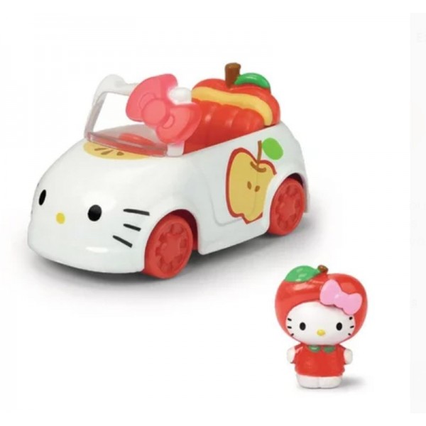 Sanrio HELLO KITTY Voiture Pomme + 1 figurine