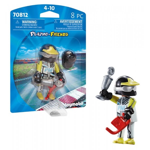 Playmobil 70691 Playmo-Friends Pilote de Course