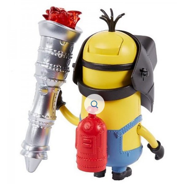 Mattel - Figurine Minions Rise of Gru - Kevin - 11cm avec accessoires