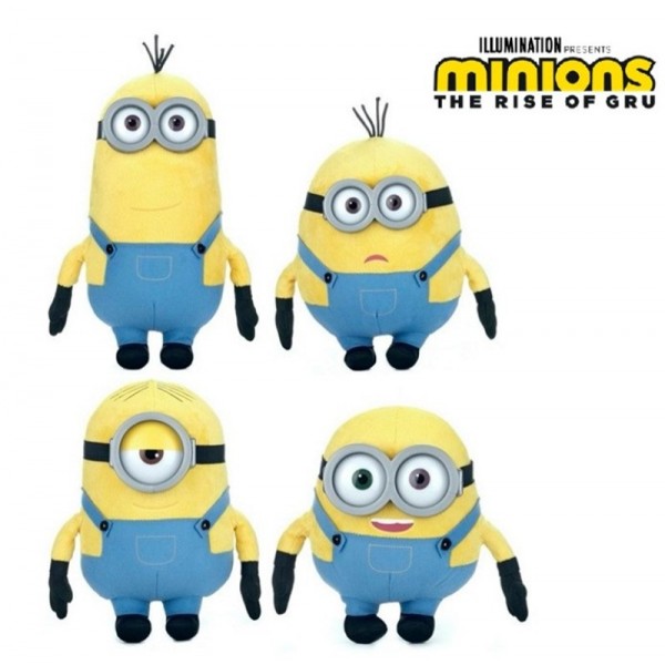 Peluches Minions The Rise of Gru 30cm - 4 modèles