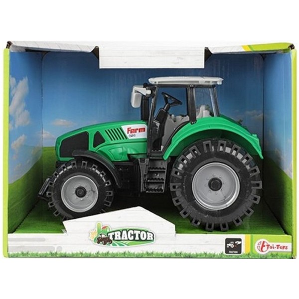 Tracteur 19 cm vert