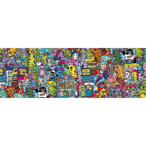 Puzzle Clementoni - Panorama 1000 pièces - Tokidoki