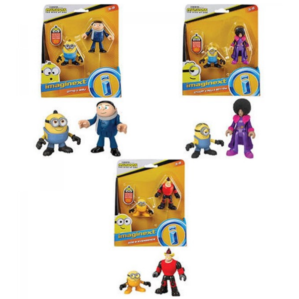 Imagenext Figurines Minions Bob et Svengence
