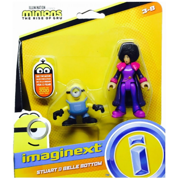 Imagenext Figurines Minions Stuart et Belle