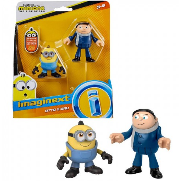 Imagenext Figurines Minions Otto et Gru