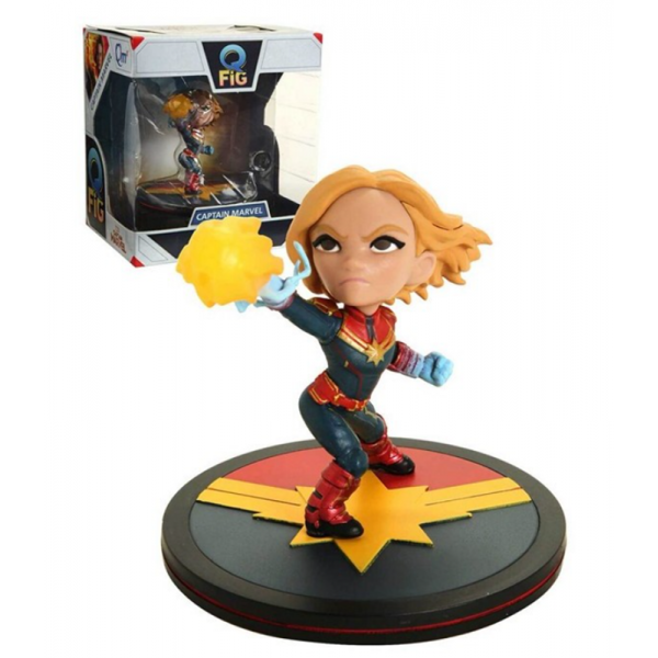 Captain Marvel figurine Q-Fig Quantum Mechanix