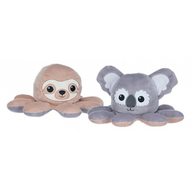 Peluche Reversible Octopus - Koala Paresseux