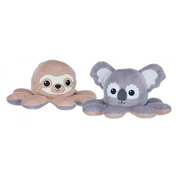 Peluche Reversible Octopus - Koala Paresseux