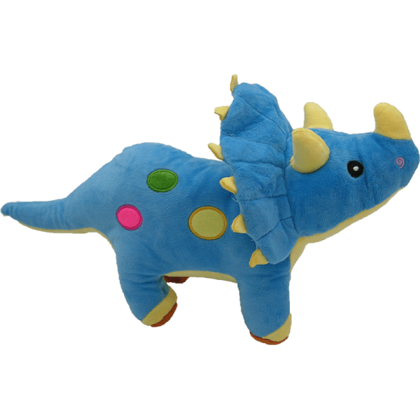 Peluche dinosaure bleu 39cm