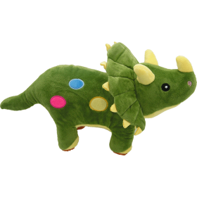 Peluche dinosaure vert 39cm