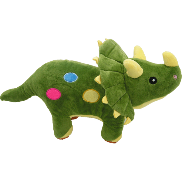 Peluche dinosaure vert 39cm