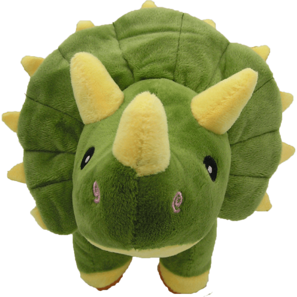 Peluche dinosaure vert 39cm