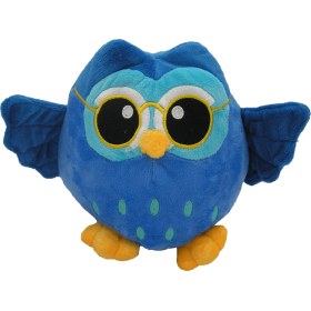 Peluche Hibou bleu