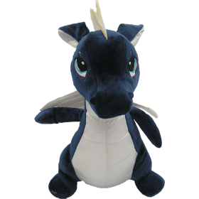 Peluche Dragon bleu 40cm