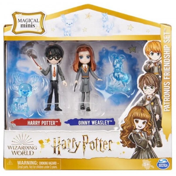 Figurines Harry Potter Set Amitié Patronus Magical Minis