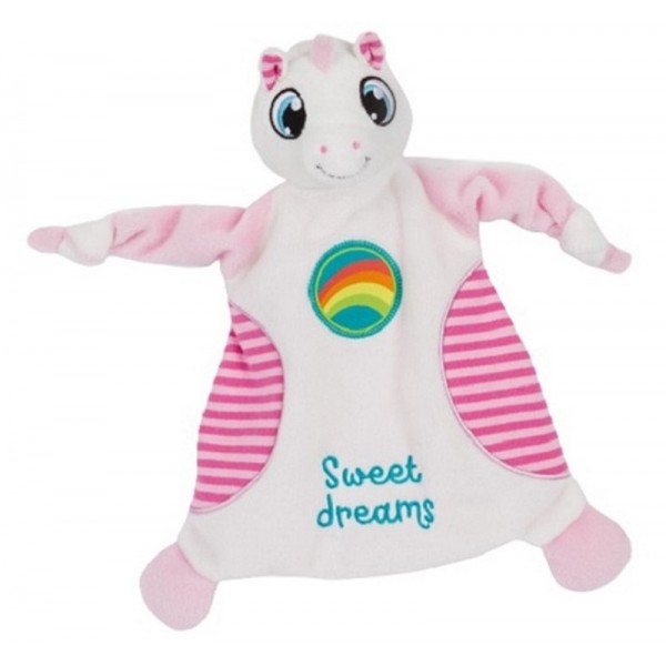 Peluche Doudou Licorne Rose Sweat Dreams - NICI