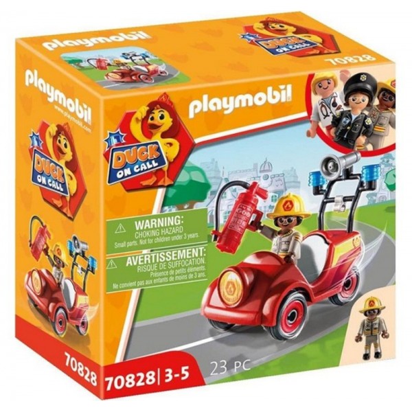 Petit Camion de Pompiers - Playmobil Duck On Call 70828