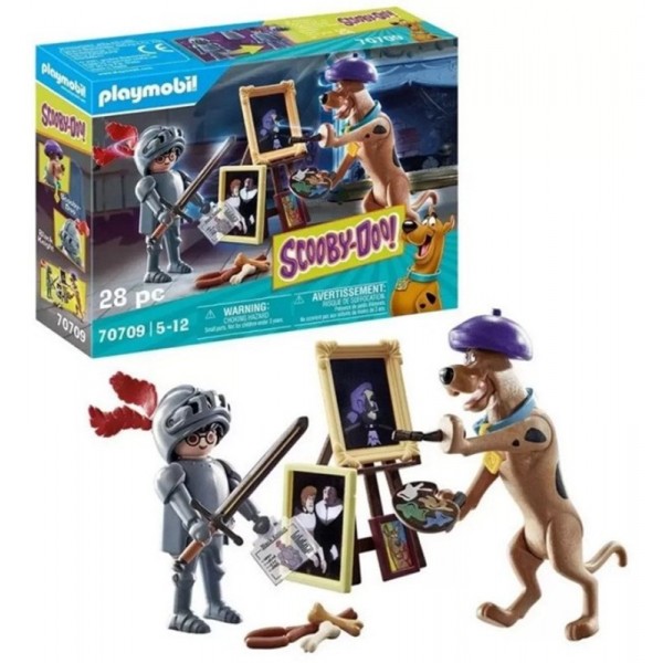 Playmobil Scooby Doo avec le Chevalier Noir 70709