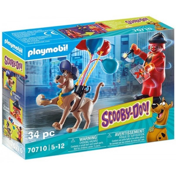 Playmobil Scooby Doo et le Fantôme du Clown 70710