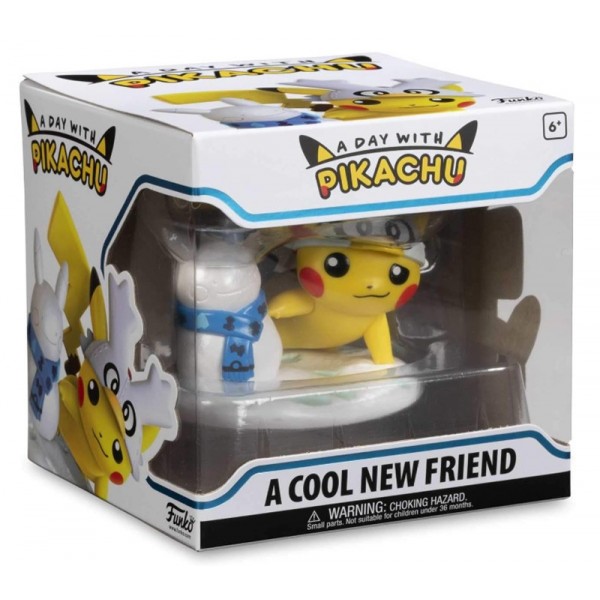 Figurine Pokemon Pikachu - POP Funko A day with Pikachu