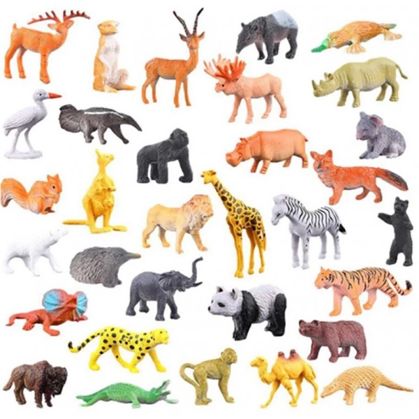 Figurines d'animaux terrestres