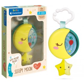Hochet Lune Musicale Sleepy Moon Clementoni Baby