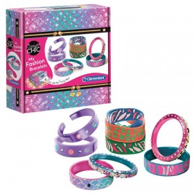 Kit Créatif DIY My Fashion Bracelets Crazy Chic - Clementoni