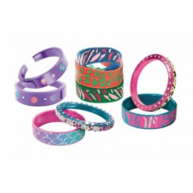 Kit Créatif DIY My Fashion Bracelets Crazy Chic - Clementoni