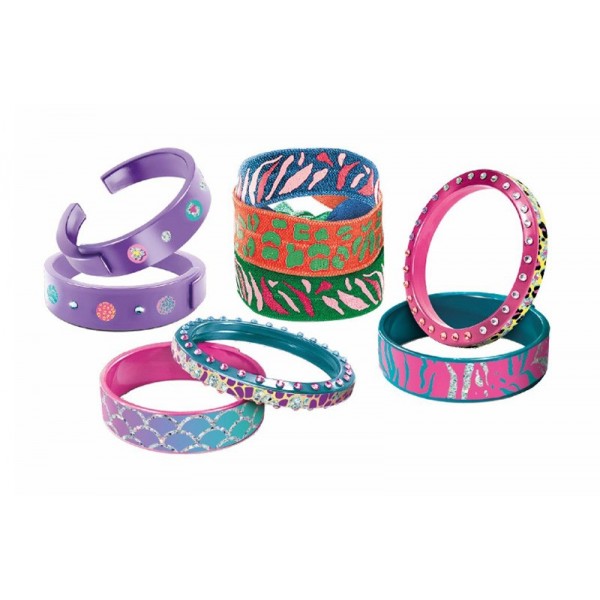 Kit Créatif DIY My Fashion Bracelets Crazy Chic - Clementoni