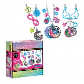 Kit Créatif DIY Pendentifs My Moonlight Crazy Chic - Clementoni