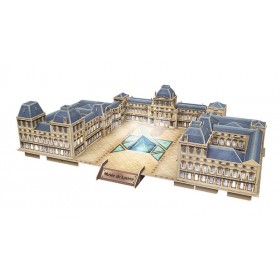 Puzzle 3D Cubic Fun The Louvre LED