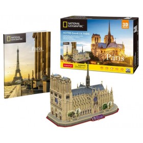 Puzzle 3D Cubic Fun NG Notre Dame de Paris LED