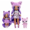 Poupée Peluche NA! NA! NA! Family Surprise Lavender Kitty Family