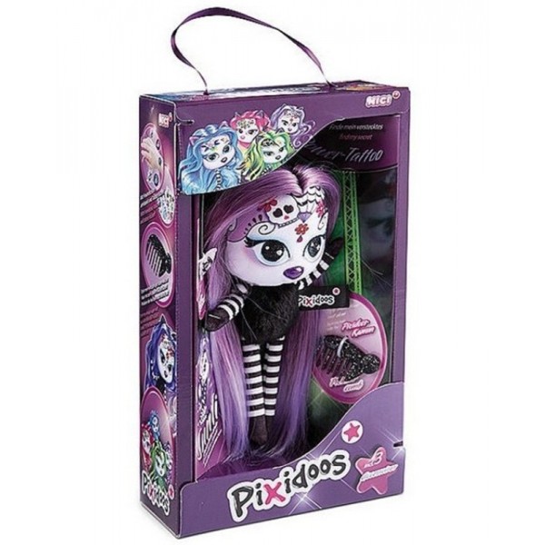 Nici Pixidoos Sunli - Poupée Peluche 20cm en Boite Cadeau
