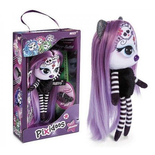 Nici Pixidoos Sunli - Poupée Peluche 20cm en Boite Cadeau