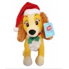 Peluche Disney Noel Lady 28cm avec son