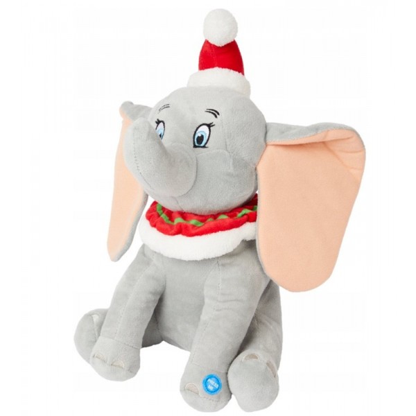 Peluche Disney Noel Dombo 28cm avec son