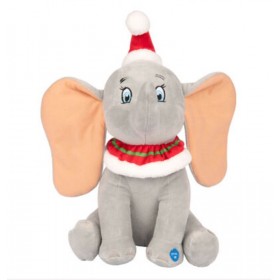 Peluche Disney Noel Dombo 28cm avec son