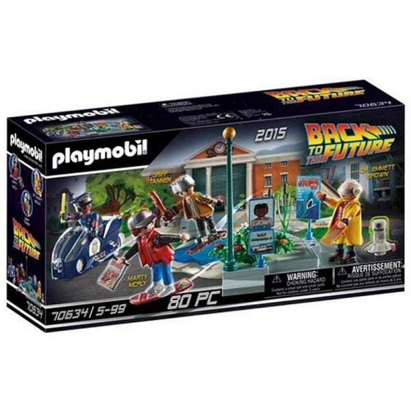 Playmobil Retour vers le Futur Course Hoverboard 70634