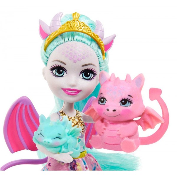 Coffret Royal Enchantimals Famille Deanna Dragon & Dragons