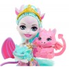 Coffret Royal Enchantimals Famille Deanna Dragon & Dragons