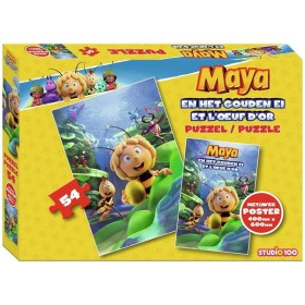Puzzle Maya Et L'Oeuf D'Or 54 pièces avec Poster