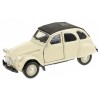 Voiture 2CV Citroën 1:32 avec Toit Ouvrant - Welly