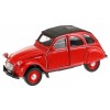 Voiture 2CV Citroën 1:32 avec Toit Ouvrant - Welly