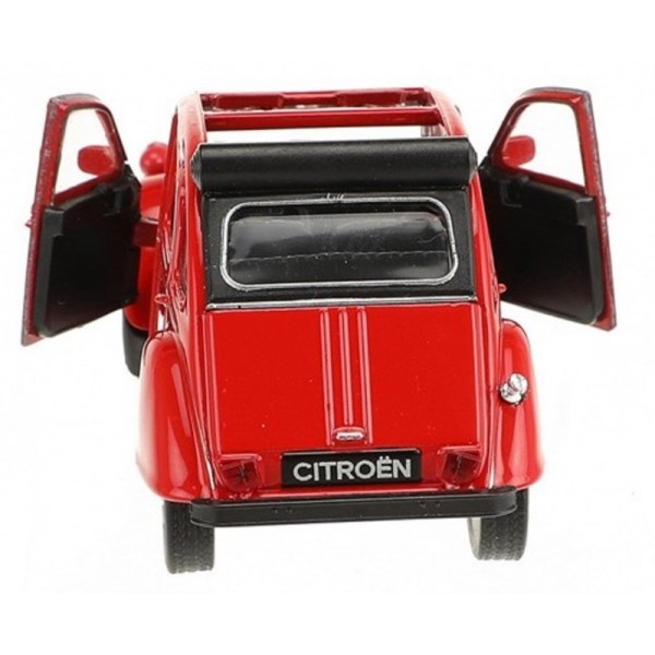 Voiture 2CV Citroën 1:32 avec Toit Ouvrant - Welly