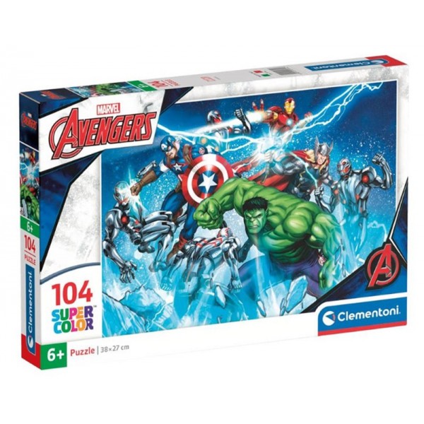 Puzzle Clementoni Marvel Avengers 104 Pièces