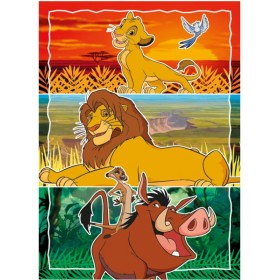 Puzzle Disney 3x48 pièces Supercolor 32x22cm