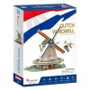 Puzzle 3D Moulin Hollandais Cubic Fun