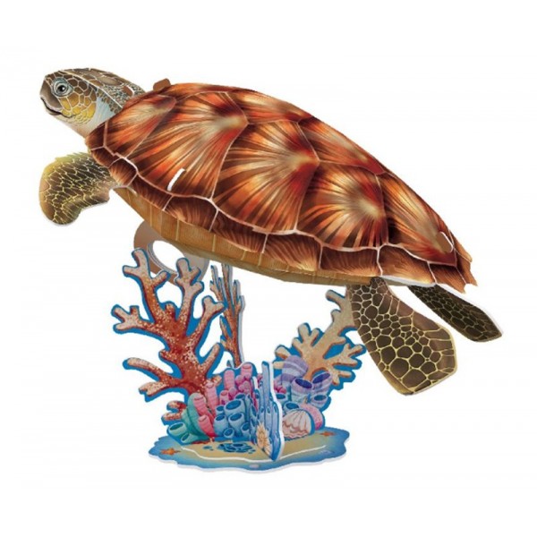 Puzzle 3D NG Tortue de Mer Cubic Fun 31 Pièces