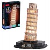 Puzzle 3D Pisa LED Cubic Fun 42 Pièces